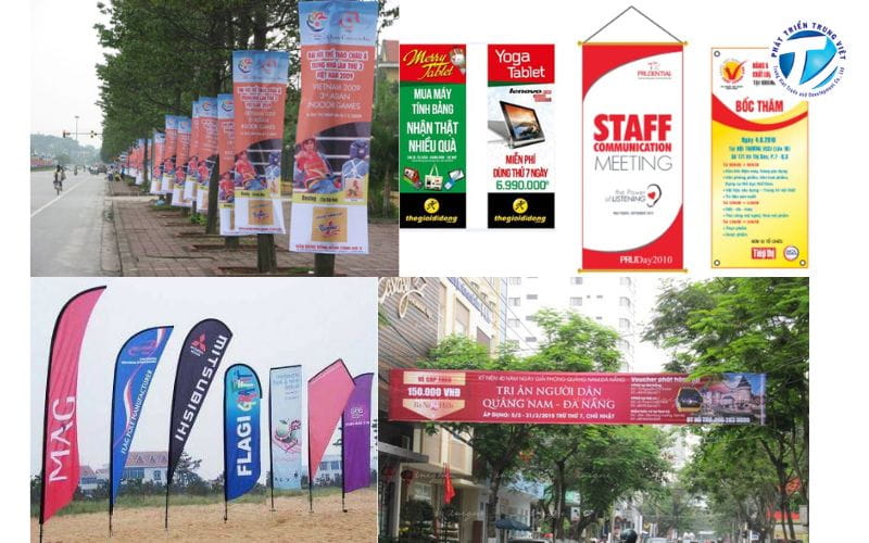 Ứng dụng đa dạng của phướn quảng cáo